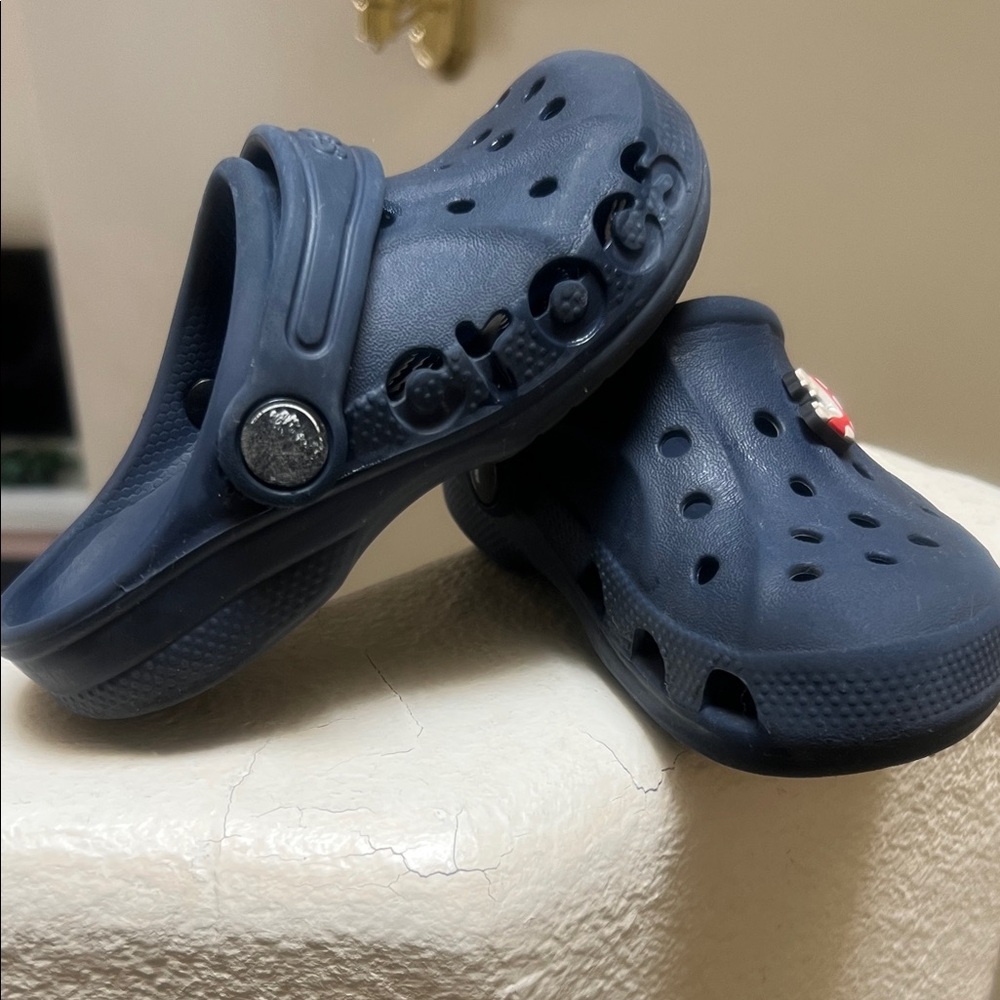 CROCS Kids Navy Water Shoes